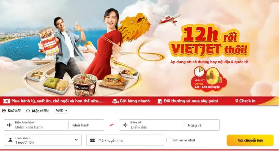 Cách Săn Vé Máy Bay Giá Rẻ Vietjet