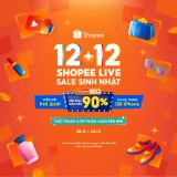 Shopee 12 12 – Siêu Sale Cuối Năm, Deal 1K, Voucher 50% & Freeship Xả Láng!
